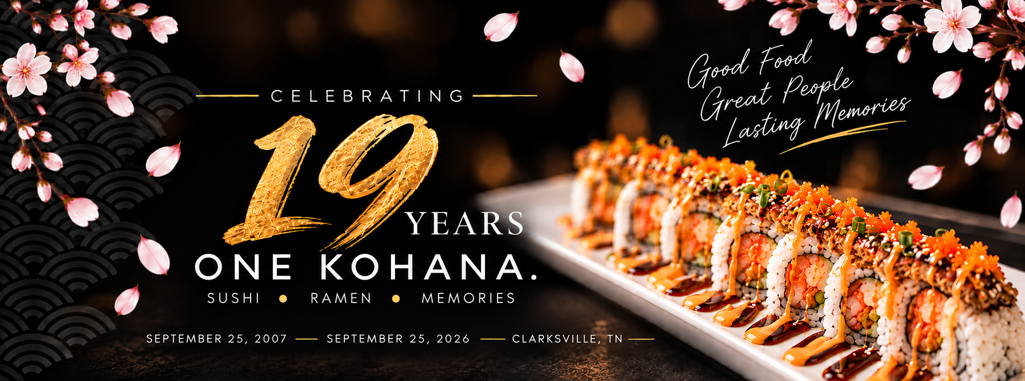 ♦︎konaya♦︎ Kohana Sushi & Ramen | Clarksville, TN